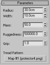  Wheel parameters