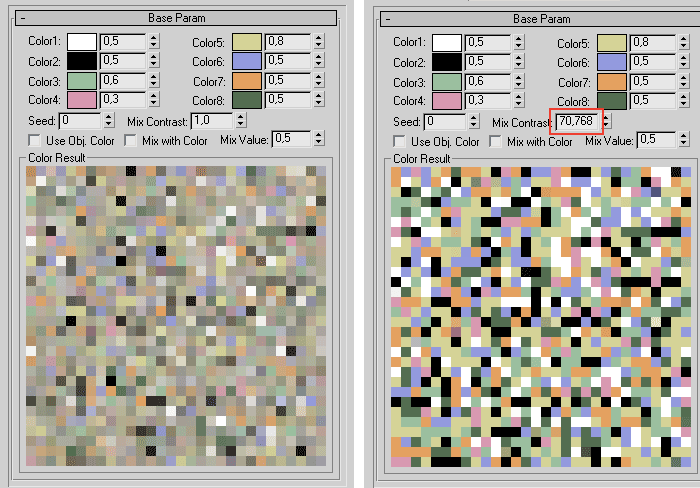  MultiScatter texture options