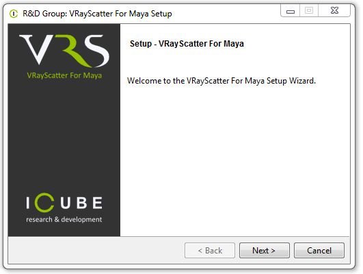  VRayScatter for Maya installer