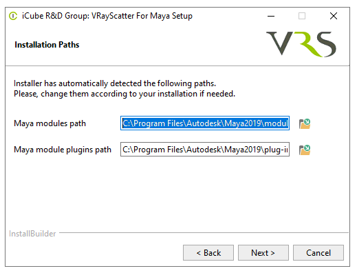  VRayScatter for Maya installer